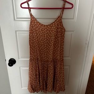 Floral sleeveless summer dress